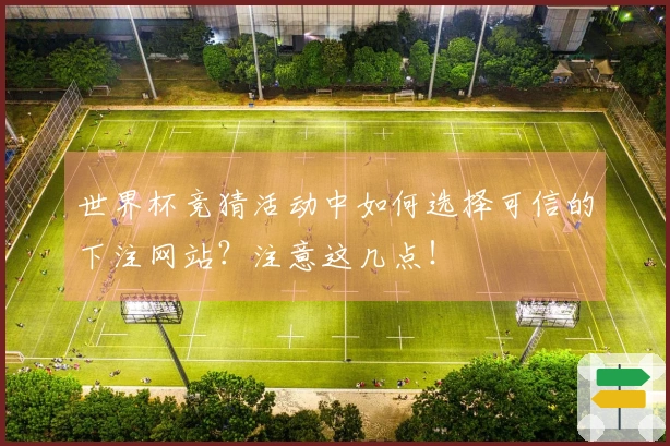 世界杯竞猜活动中如何选择可信的下注网站？注意这几点！