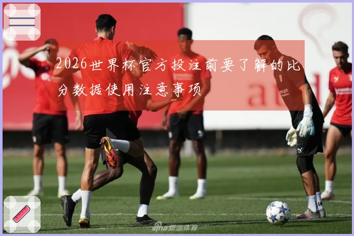 2026世界杯官方投注前要了解的比分数据使用注意事项