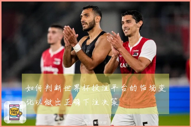 如何判断世界杯投注平台的临场变化以做出正确下注决策