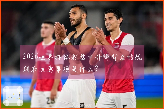 2026世界杯体彩盘口升降背后的规则和注意事项是什么？