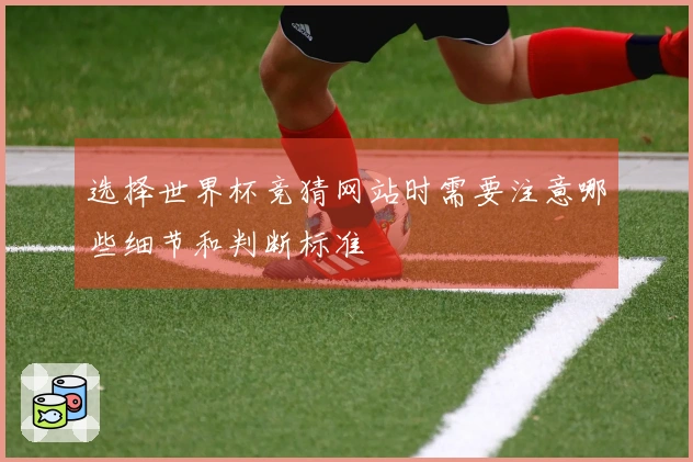 选择世界杯竞猜网站时需要注意哪些细节和判断标准